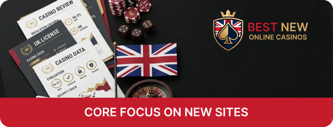 The review site New Online Casinos details its focus on tracking new platform launches