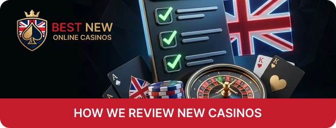 The review site New Online Casinos explains its step-by-step platform testing process