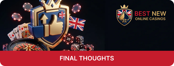The review site New Online Casinos recommends top-rated, UKGC-licensed brand-new platforms