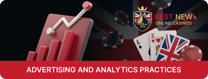 The review site New Online Casinos explains its advertising and analytics tracking practices