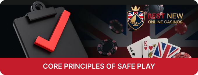 The review site New Online Casinos outlines key principles for safe and healthy gambling